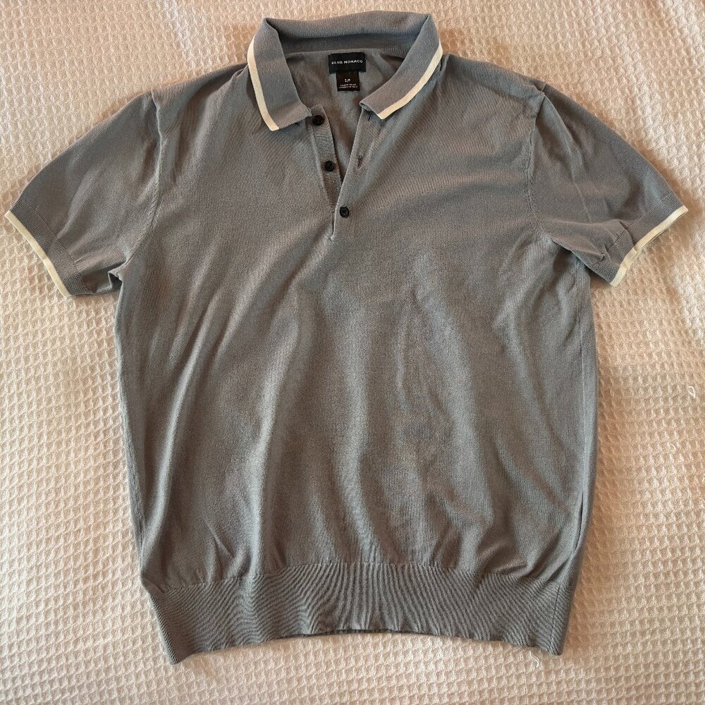 Club Monaco Blue Polo